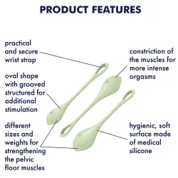 Satisfyer Boules Yoni power 2 Vert
